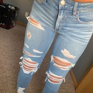 super stretch - american eagle jeans